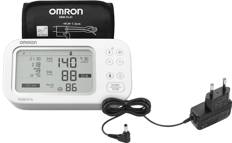 Omron X7 Smart AFib + AC Adapter (6151124852823)